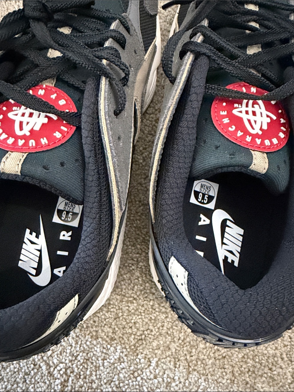 Nike Sneakers in Black, Gray & White - Picture 4 of 4